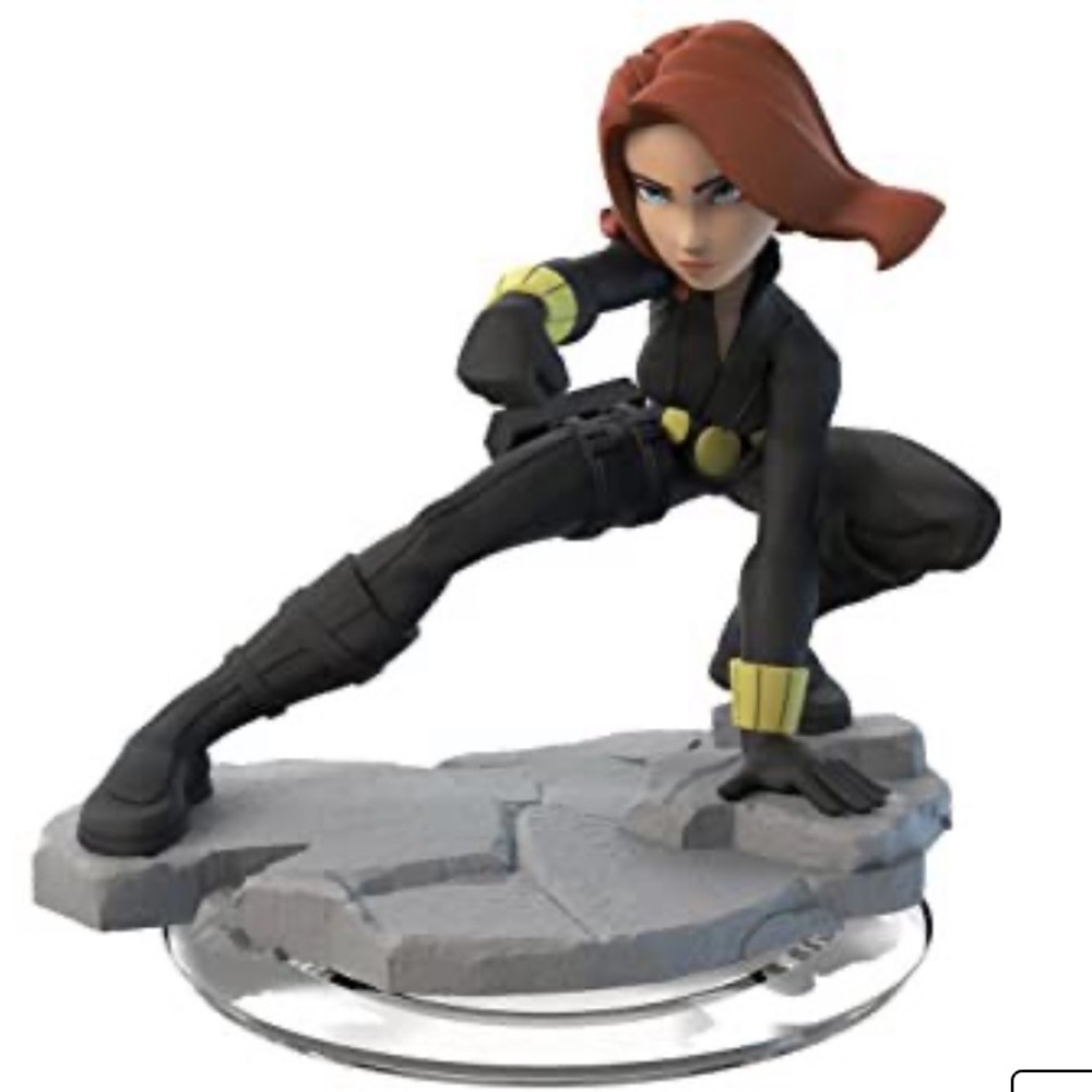 🎄 DISNEY INFINITY MARVEL 2.0 BLACK WIDOW FIGURE ONLY/ EXCELLENT CONDITION